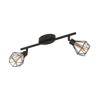 EGLO Spot/2 G9-LED Schwarz/Amber   32766 