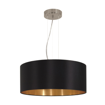 EGLOHL/3 Ø530 NICKEL-M/SCHWARZ 'MASERLO' 