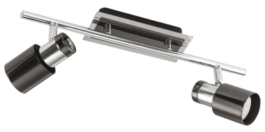 EGLO Spot DAVIDA 1 nickel-nero     30833 