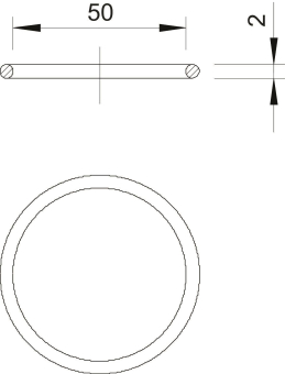 OBO 171 PG42 Dichtring O-Ring PG42 NBR 