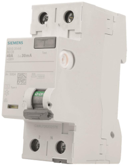 Siemens FI-Schalter 2x40A       5SV33146 