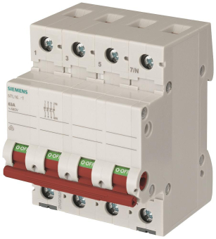 Siemens 5TL16631 Ausschalter 63A 3p+N 