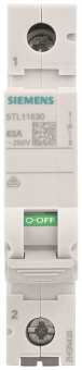 Siemens 5TL11630 Ausschalter 63A 1p 