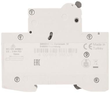 Siemens Automat B 25A           5SL61256 