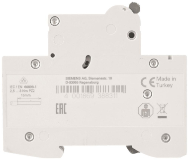 Siemens Automat B 20A           5SL61206 