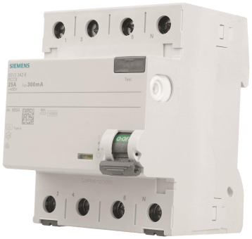 Siemens FI-Schalter 4x25A       5SV33426 