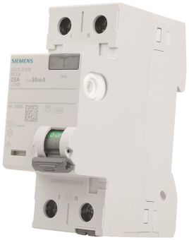 Siemens FI-Schalter 2x25A       5SV33126 