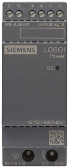 Siemens 6EP33316SB000AY0 LOGO!POWER 24V 