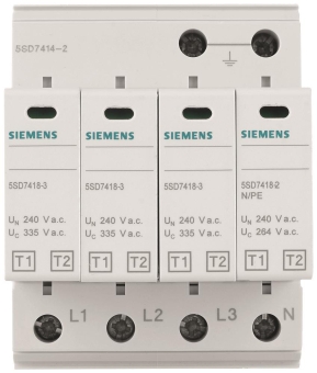 SIEM Blitzstromableiter T1/T2, 5SD7414-2 