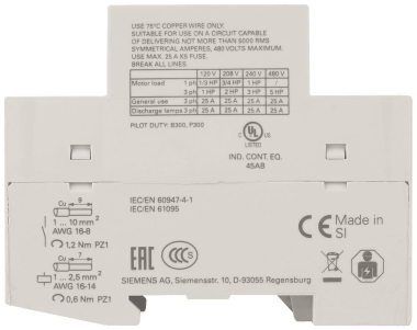 Siemens 5TT50302 INSTA-Schütz 4S 