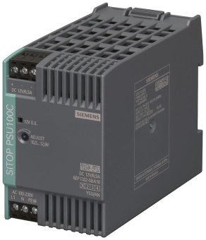 Siemens 6EP13225BA10 SITOP PSU100C 12V/ 