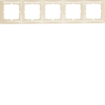 Berker Rahmen 5fach m.B-feld    10258912 