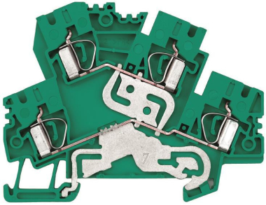 Weidmüller ZDK 4-2 PE Reihenklemme 