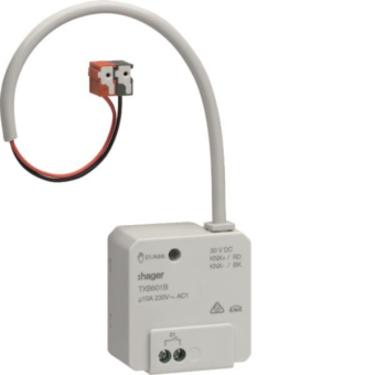 Hager Schaltaktor 1fach 10A      TXB601B 