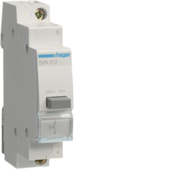 Hager Druckschalter 16A           SVN312 