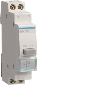 Hager Druckschalter 16A           SVN352 