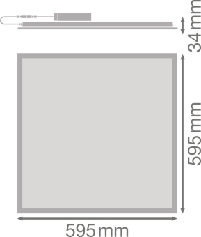 Ledvance PL COMP 600 V 33W 830 U19 