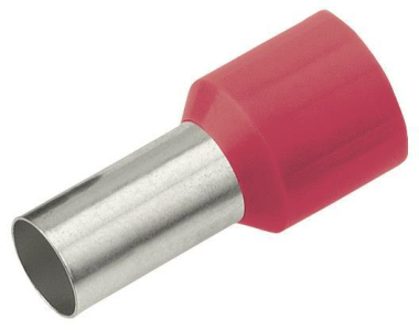 Cimco Aderendhülsen isoliert rot  182330 