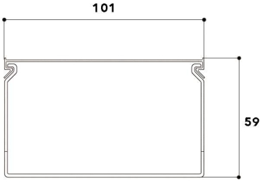 GGK Kanal Special-Vk 60x100 Gr     N1691 