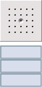 GIRA 126166 Türstation 3fach UP TX_44 