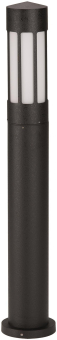 ALBERT Pollerleuchte Aluguss sw   662249 