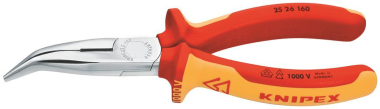 Knipex Flachrundzange mit   2526160 