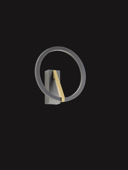 Helestra CHAZ, Wandleuchte,   18/2402.28 