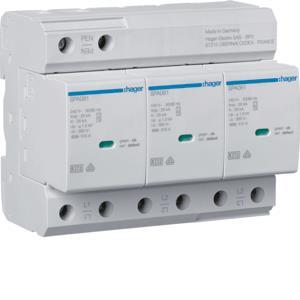 Hager Kombiableiter T1+T2 3P Uc   SPA800 