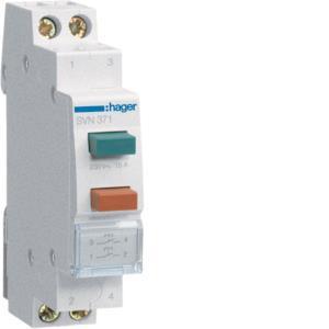 Hager Doppeltaster 16A 2Schließer SVN371 