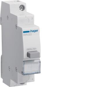 Hager Druckschalter 16A 1Öffner   SVN322 