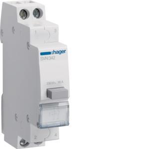 Hager Druckschalter 16A 2Öffner   SVN342 