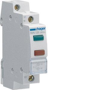 Hager LED Leuchtmelder 2fach      SVN126 