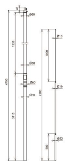 Dehn SR D50 4700 FS22 2500 IP HVI GFK AL 