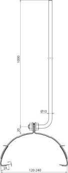 DEHN Fangeinrichtung              123109 