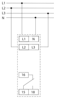 Eberle Drehstrom Spannungswächter DWUS 1 