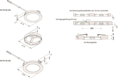 Hera LED Einbauleuchte       61002210206 