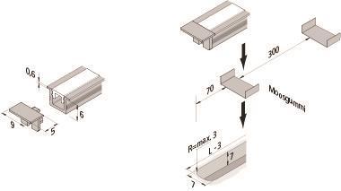 Hera Abdeckprofil 5mm        20301401010 