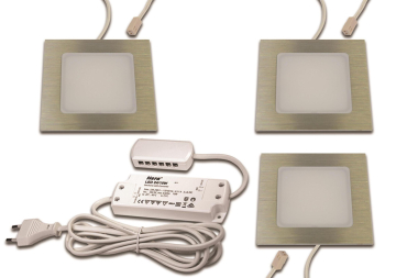 Hera 3er Set FAQ 68-LED 4W   61060531003 