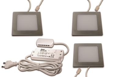 Hera 3er Set FAQ 58-LED 3W   61060431003 