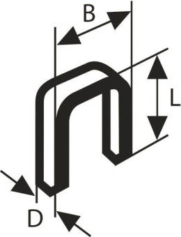 Bosch Schmalrückenklammer     1609200370 