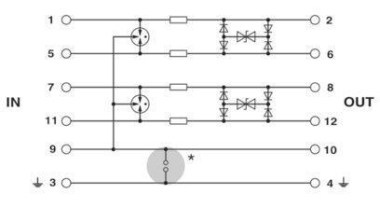 Phoenix 2839570       PT 2X2-HF-12 DC-ST 