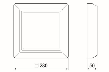 MAICO Abdeckrahmen                 ER-AR 