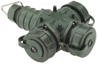 BALS Schutzkontakt-Dreiwegekupplung 7400 