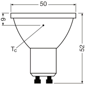 LEDV LED Reflektor 7-80W/927 dimmbar 