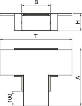 OBO PLM TB 1220 FS T-Abzweig 
