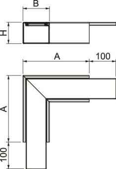 OBO PLM FA 0810 RW Flachwinkel 