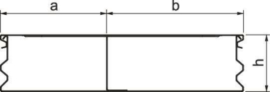 OBO S2 25058-2 Unterflurkanal 2-teilig 