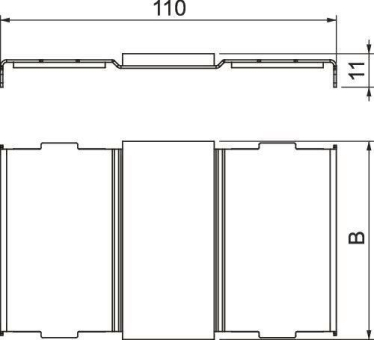 OBO PLM LS 100 Deckelunterstützung 