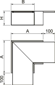 OBO PLM FA 1220 FS Flachwinkel 