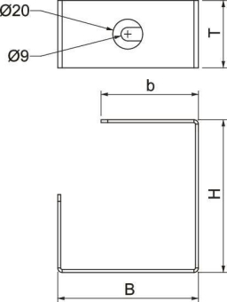 OBO PLM CB 1220 FS Kabelbügel 